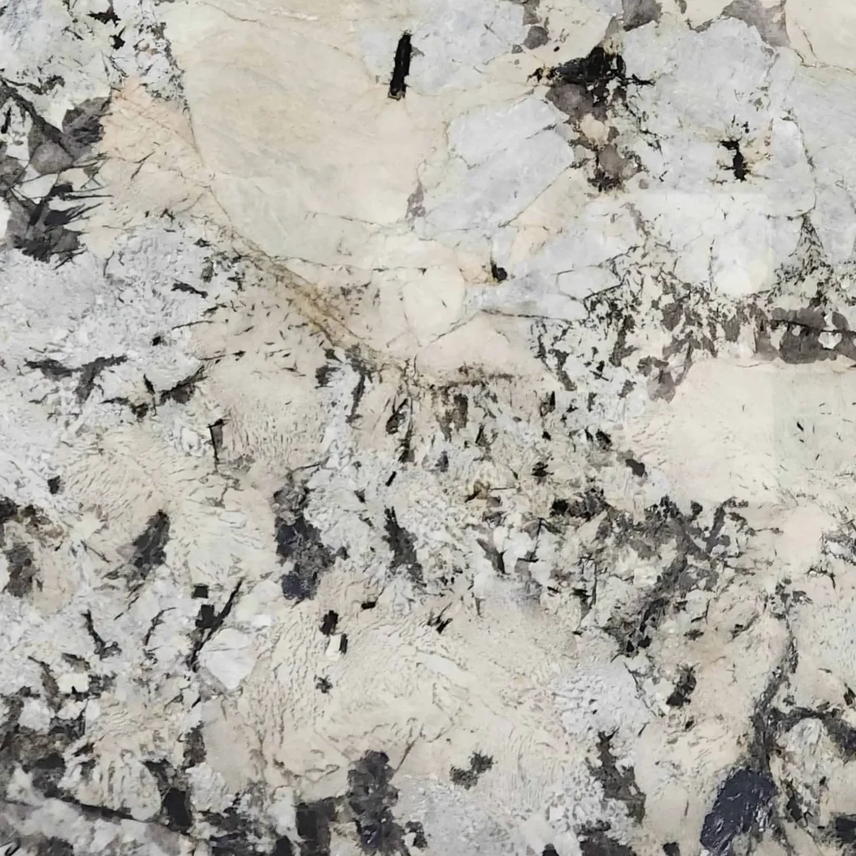 White Forest Marble slab with natural grey veining
