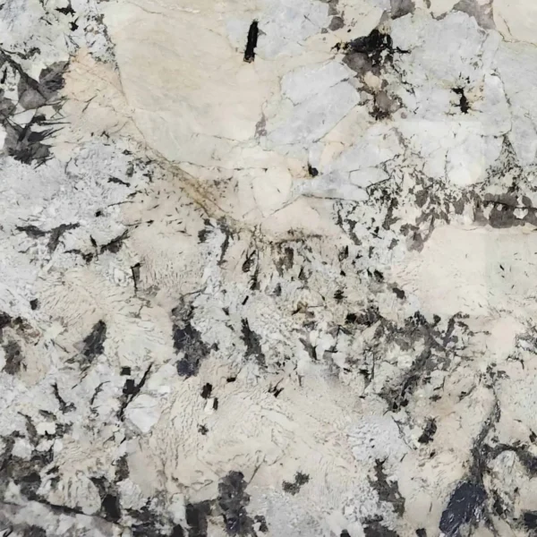 White Forest Marble slab with natural grey veining