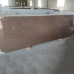 Wine Red Granite Slab with Polished Finish