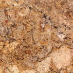 Alaska Gold Granite Slab with Golden Veins