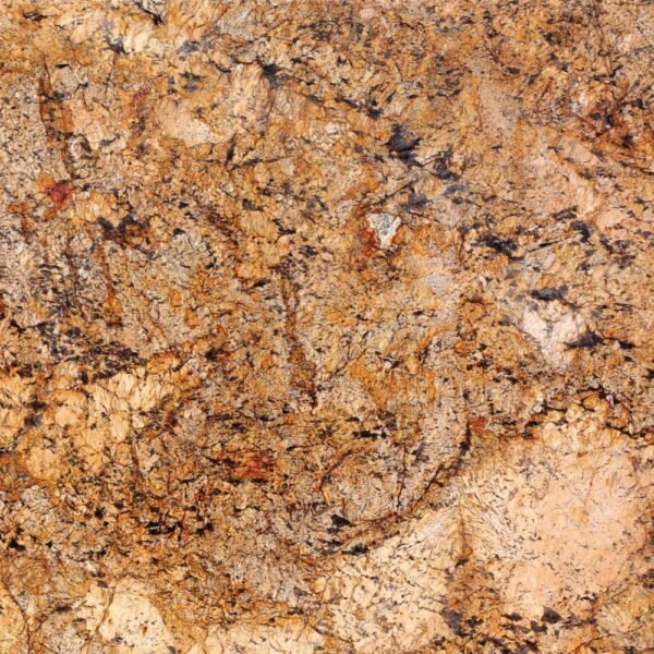 Alaska Gold Granite Slab with Golden Veins