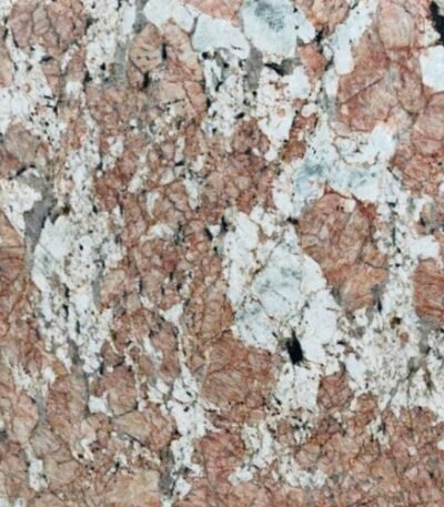 Alaska Pink Granite Slab with Black and Grey Specks