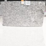 Polished Bianco White Granite slab with grey speckles