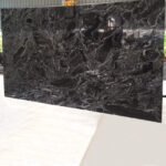 Polished Black Forest Granite Slab