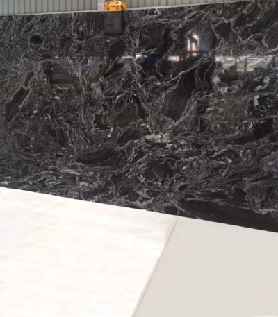 Polished Black Forest Granite Slab