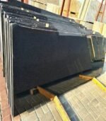 Polished Black Premium Granite Slab