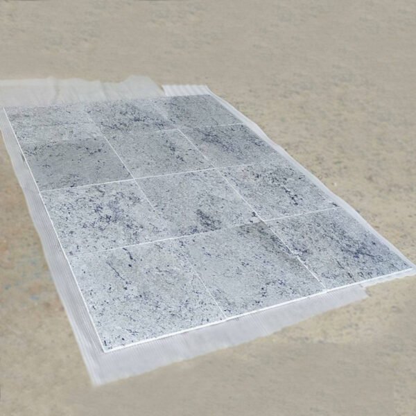 Colonial White Granite Slab with Grey and Black Specks