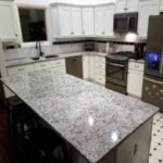 Indian Colonial White Granite Flooring Export