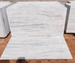 Polished Dharmeta White Marble tiles from India