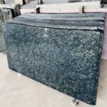 Reflective Green Granite Floor Tiles Exported from India
