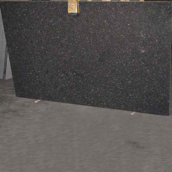 Steel Grey Granite Slab with Uniform Texture