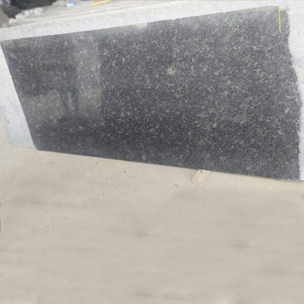 Steel Grey Granite Slab with Uniform Texture